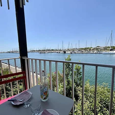 T2 Renove, 4 Couchages, Vue Port, Cap D'agde - Fr-1-249-446 *